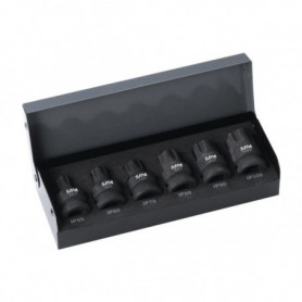 Douilles à chocs Torx® 12'' coffret de 6